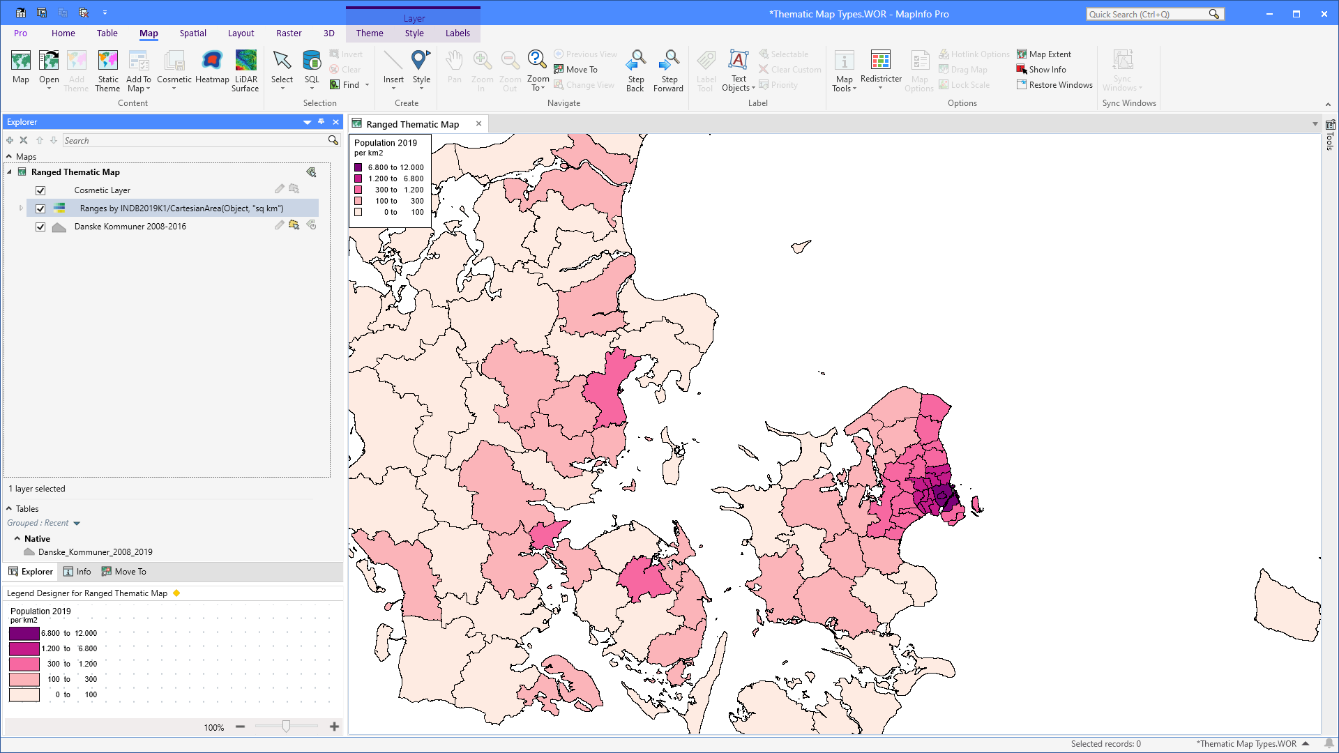 MapInfo Monday: Getting Started with Thematic Maps | MapInfo Pro