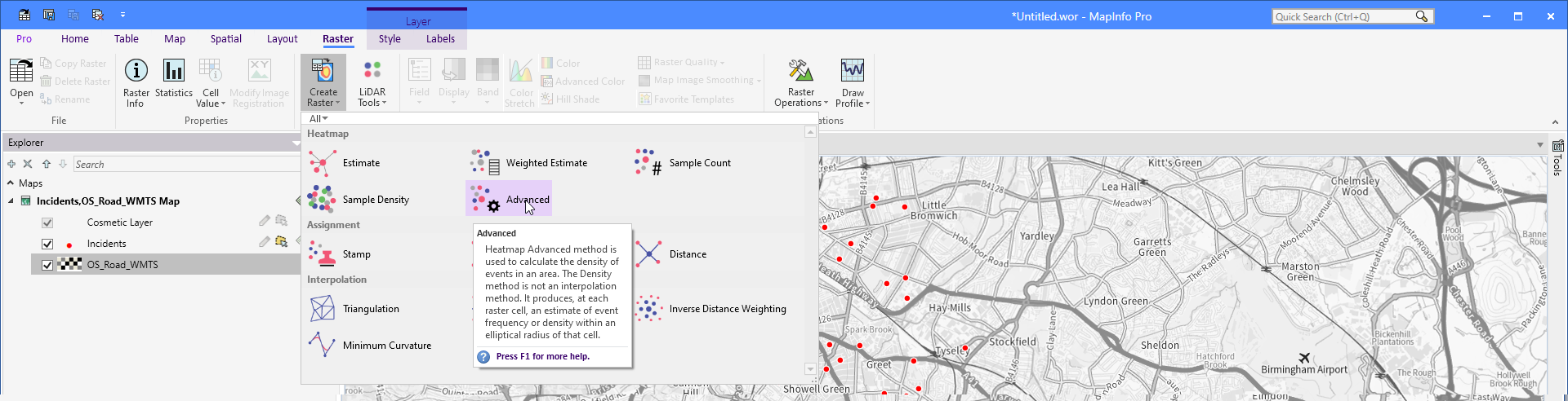 MapInfo Monday: Density Maps II | MapInfo Pro