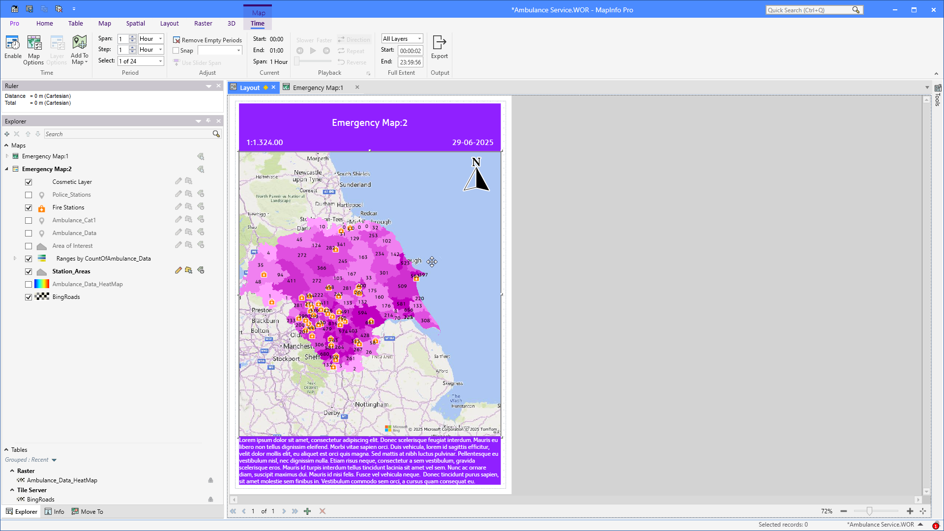 Mapinfo Map Layout MapInfo Monday: Layout Templates - the Clever Way | MapInfo Pro