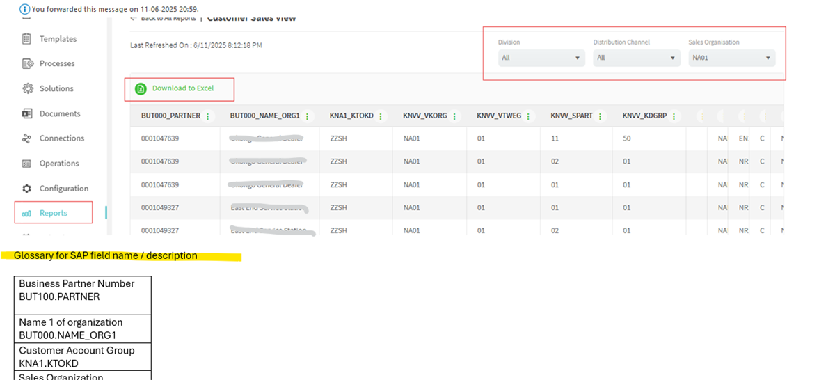 Evolve Report based on a Query | Automate