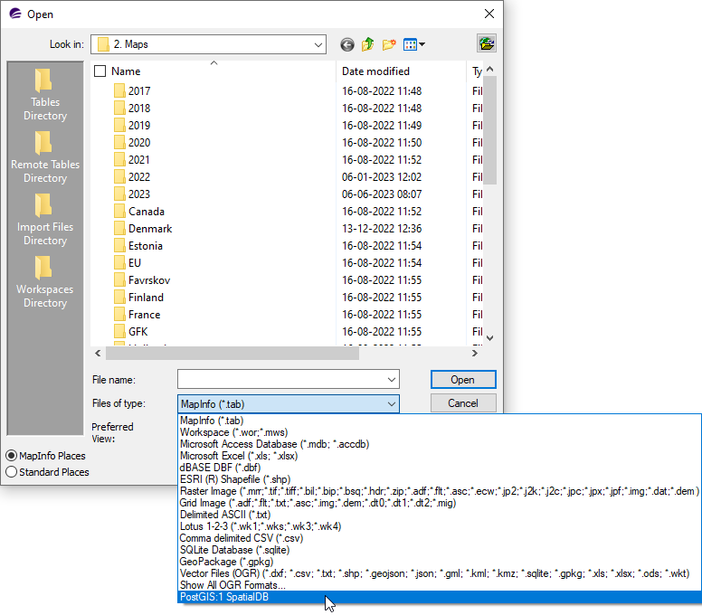 MapInfo Monday: Connecting to an ODBC Database | MapInfo Pro