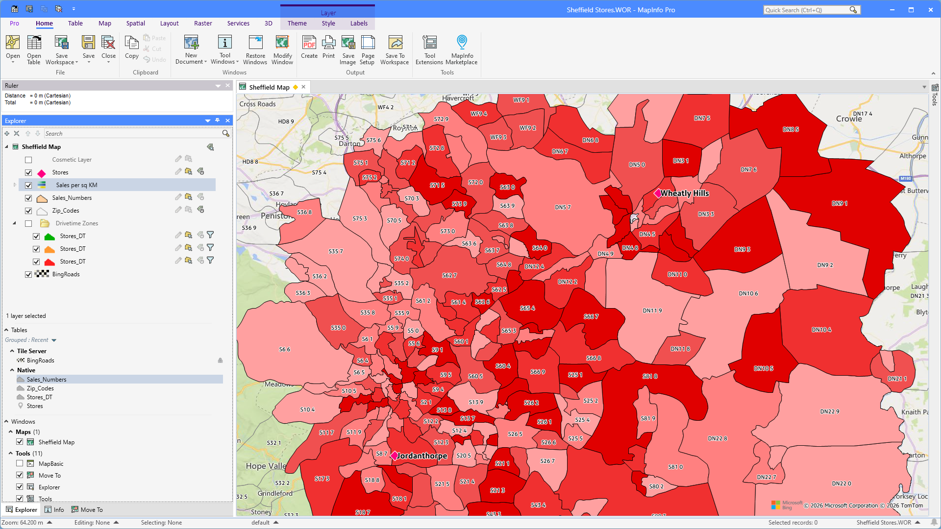 MapInfo Monday: Mapping Data with a Zip Code II | MapInfo Pro