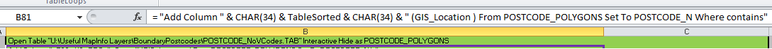 Getting started with MapBasic - G0wKiADRZ6oRtquMtw5i MapBasic%20Command%20in%20Excel 