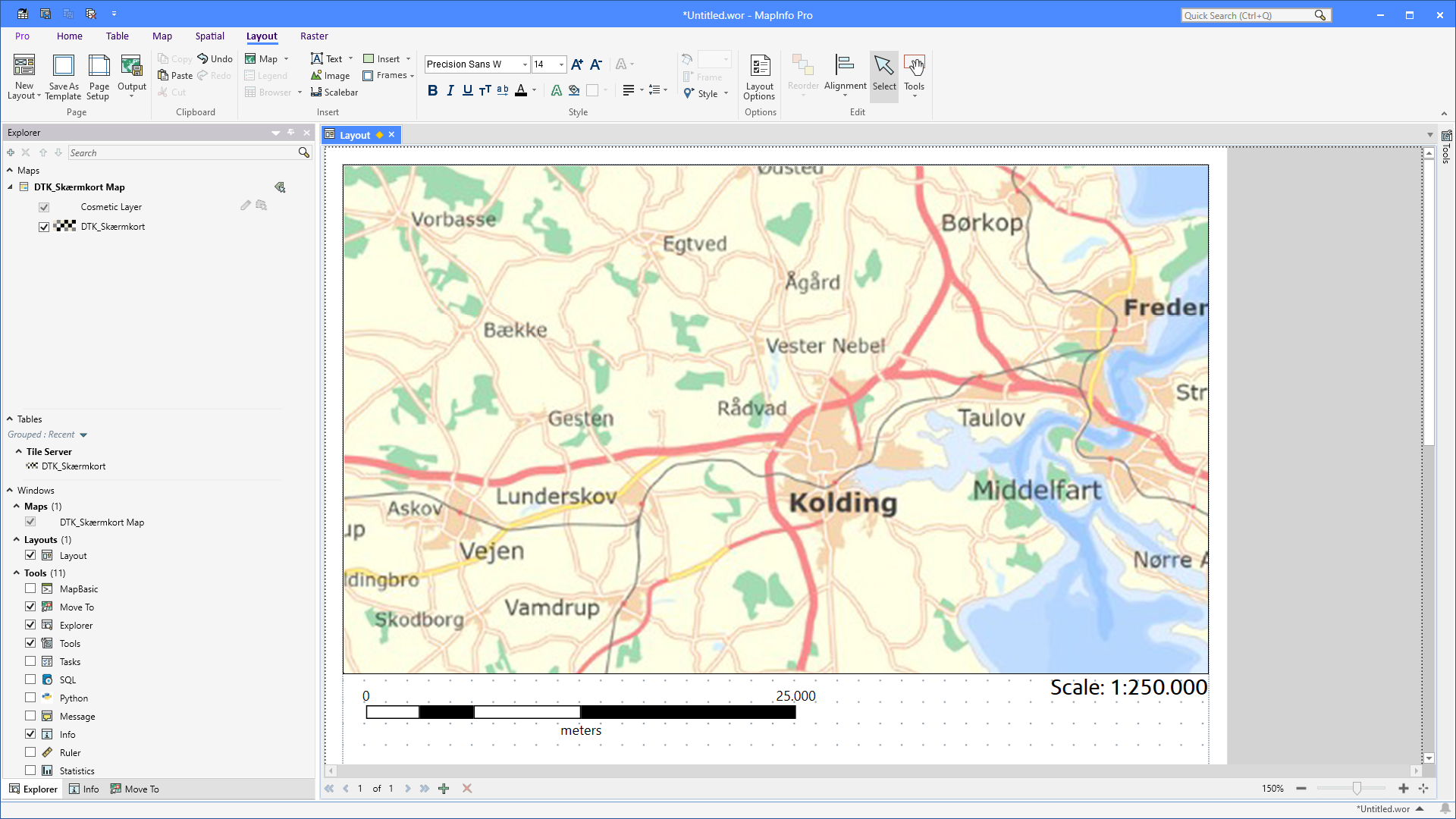 MapInfo Monday: 3 Scalebars for your Layout | MapInfo Pro