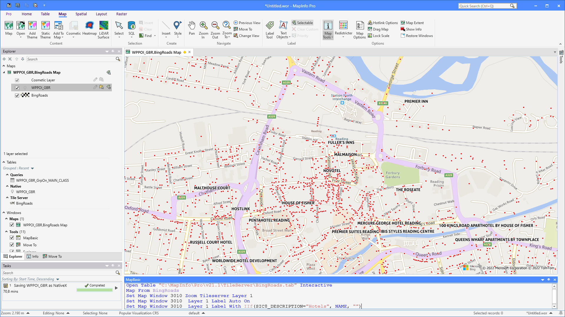 Mapinfo Map Layout MapInfo Monday: Loading WPPOI data into MapInfo Pro | MapInfo Pro