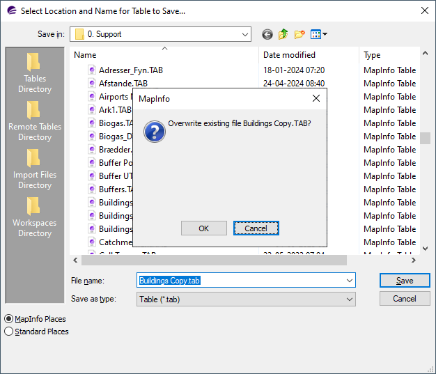 MapBasic Monday: Selecting Files and Folders | MapInfo Pro