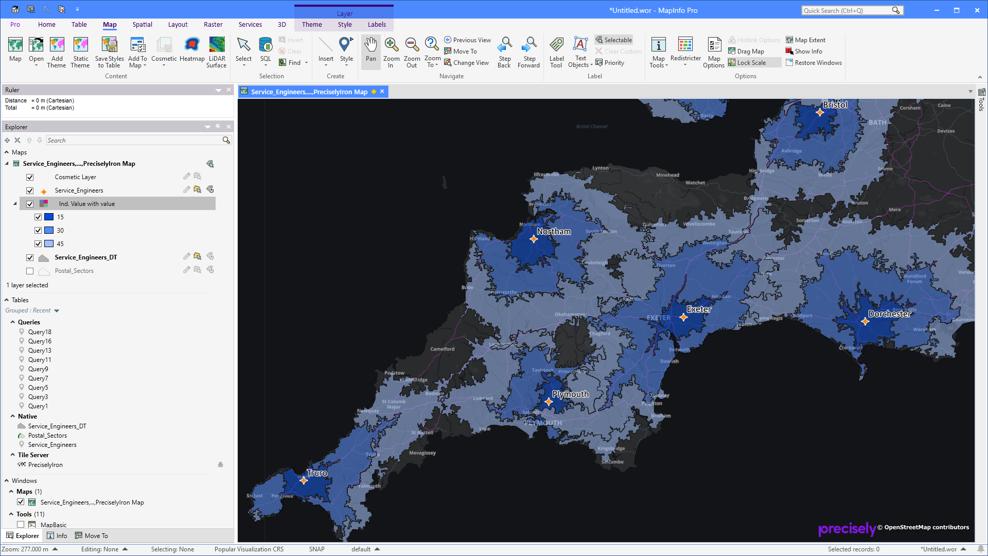 MapInfo Monday: Assign Areas to Service Engineers | MapInfo Pro