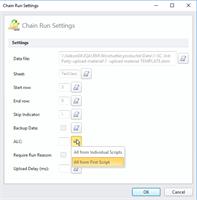 sap logon from 1st script