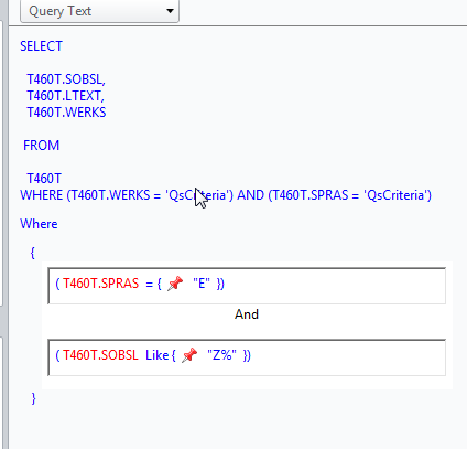 this image shows the QsCriteria