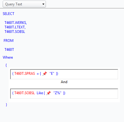 does not show QsCriteria