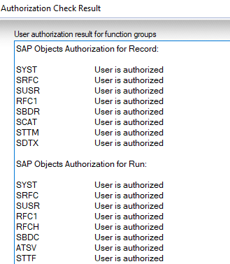 authorization check 1