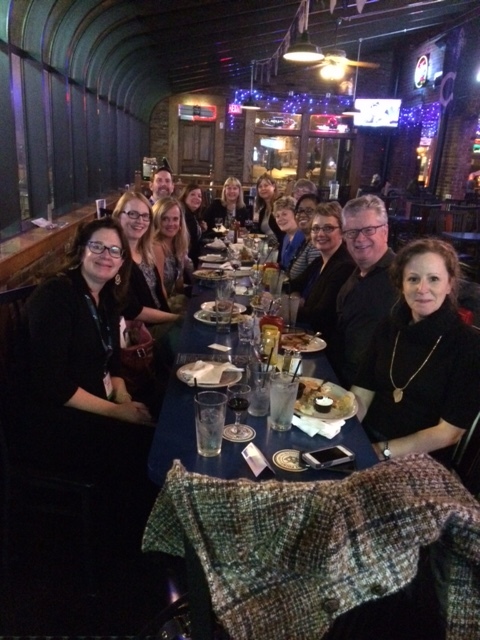 Employee Comms Section dinner at ICON 2016
