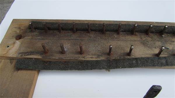 Rusty Corroded Front Pins Requiring Replacement