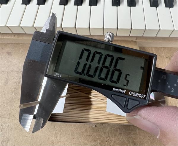 Applicator stick measurement
