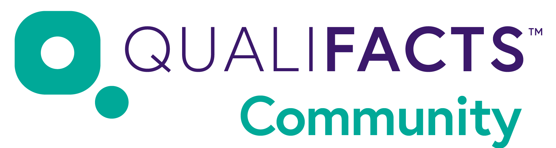 Copy of Qualifacts | Community logo. This will take you to the homepage