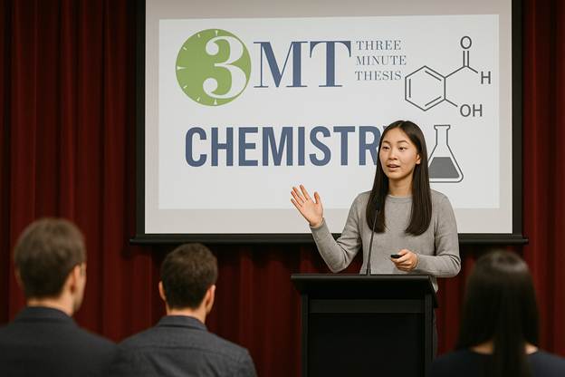 A person standing at a podium with a screen behind her

AI-generated content may be incorrect.