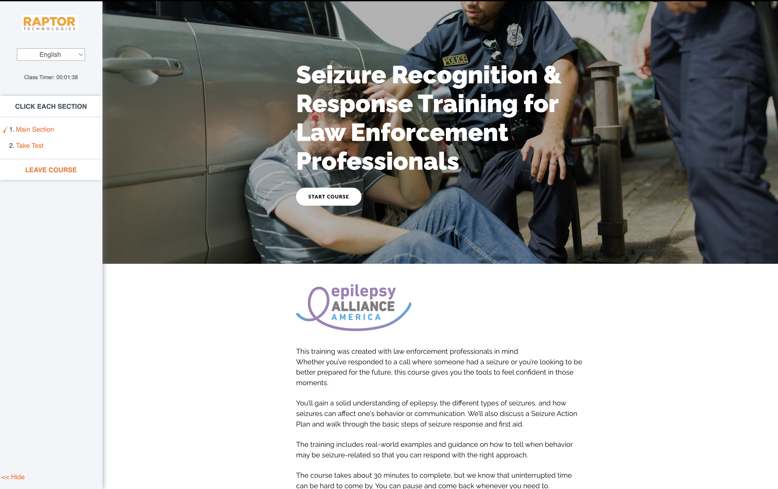 Seizure Recognition Banner