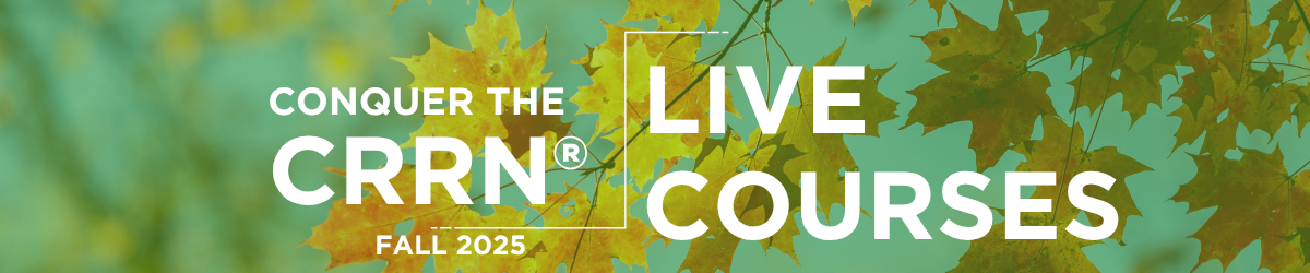 CRRN Live Couses - Sprint 2025