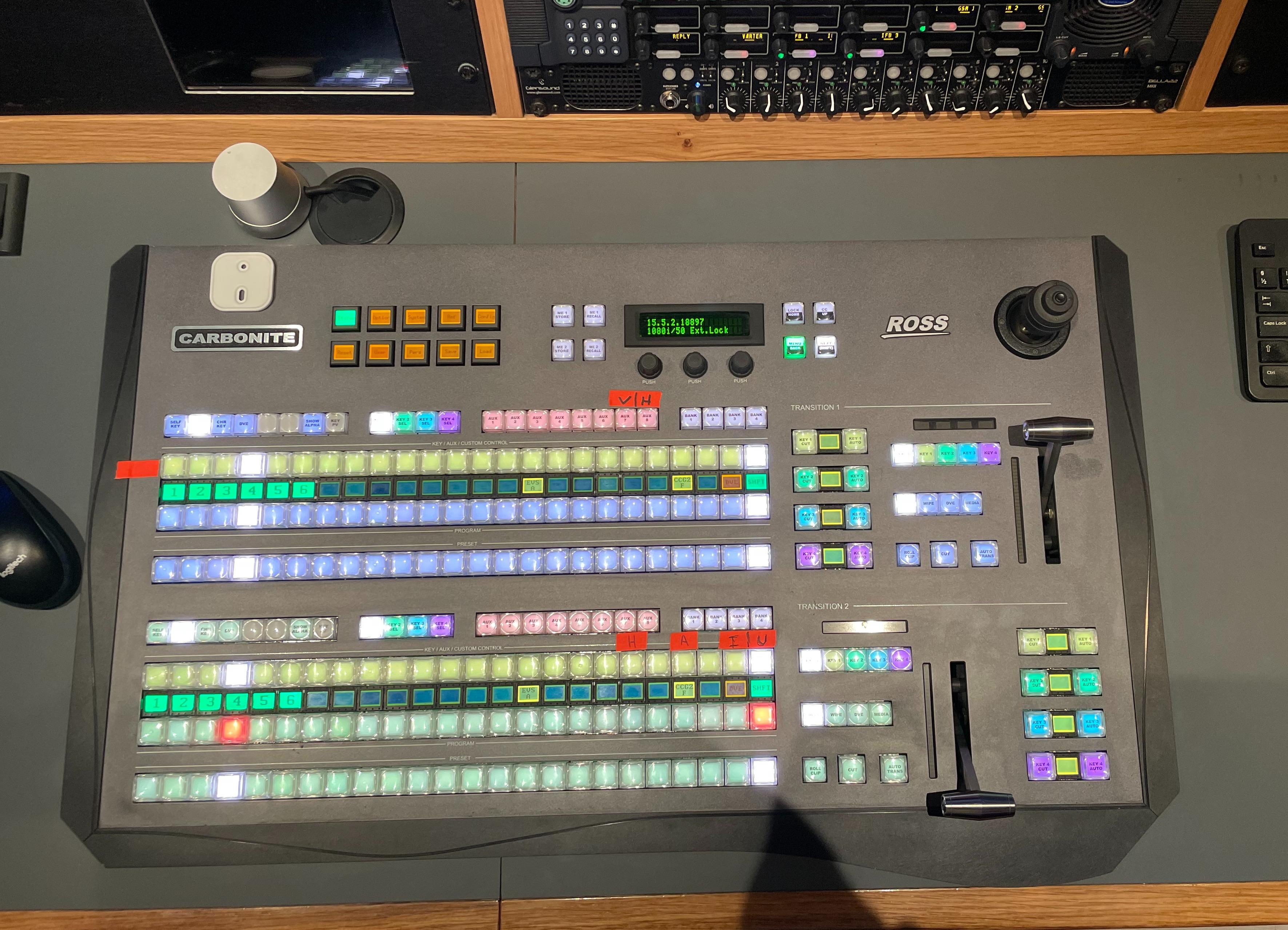 Carbonite+ panel button delegation | Production Switchers