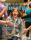 November 2018 cover of Teaching Theatre.