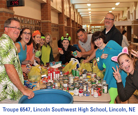 Troupe 6547, Lincoln Southwest High School, Lincoln, NE