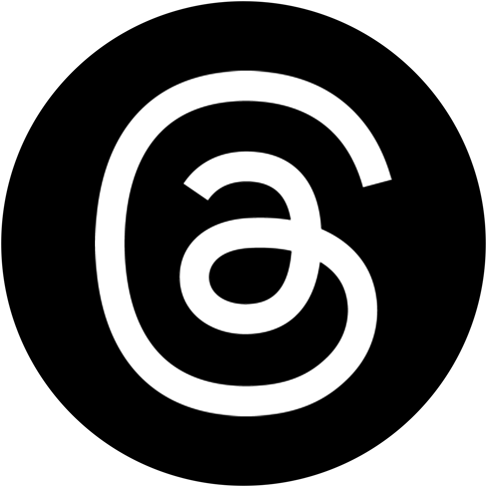 A white letter on a black background  Description automatically generated