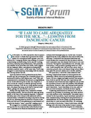 SGIM Forum May 2022