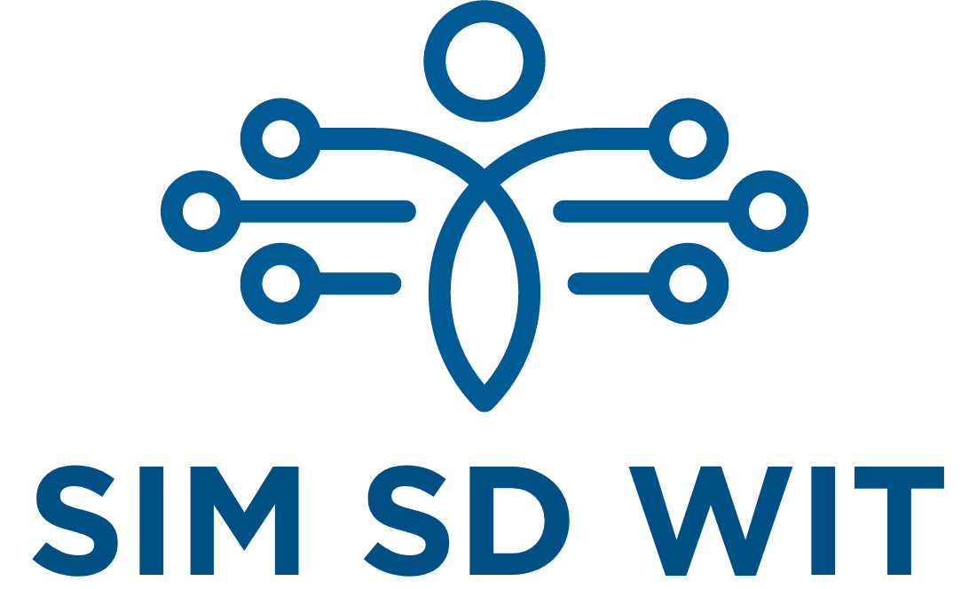 SIM SD WIT Logo Blue