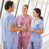 Nurse liaison People talking