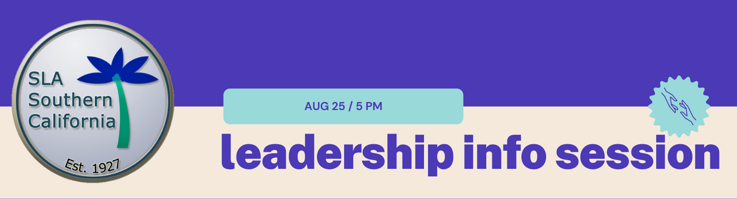 SLA-SCC Leadership Event Banner
