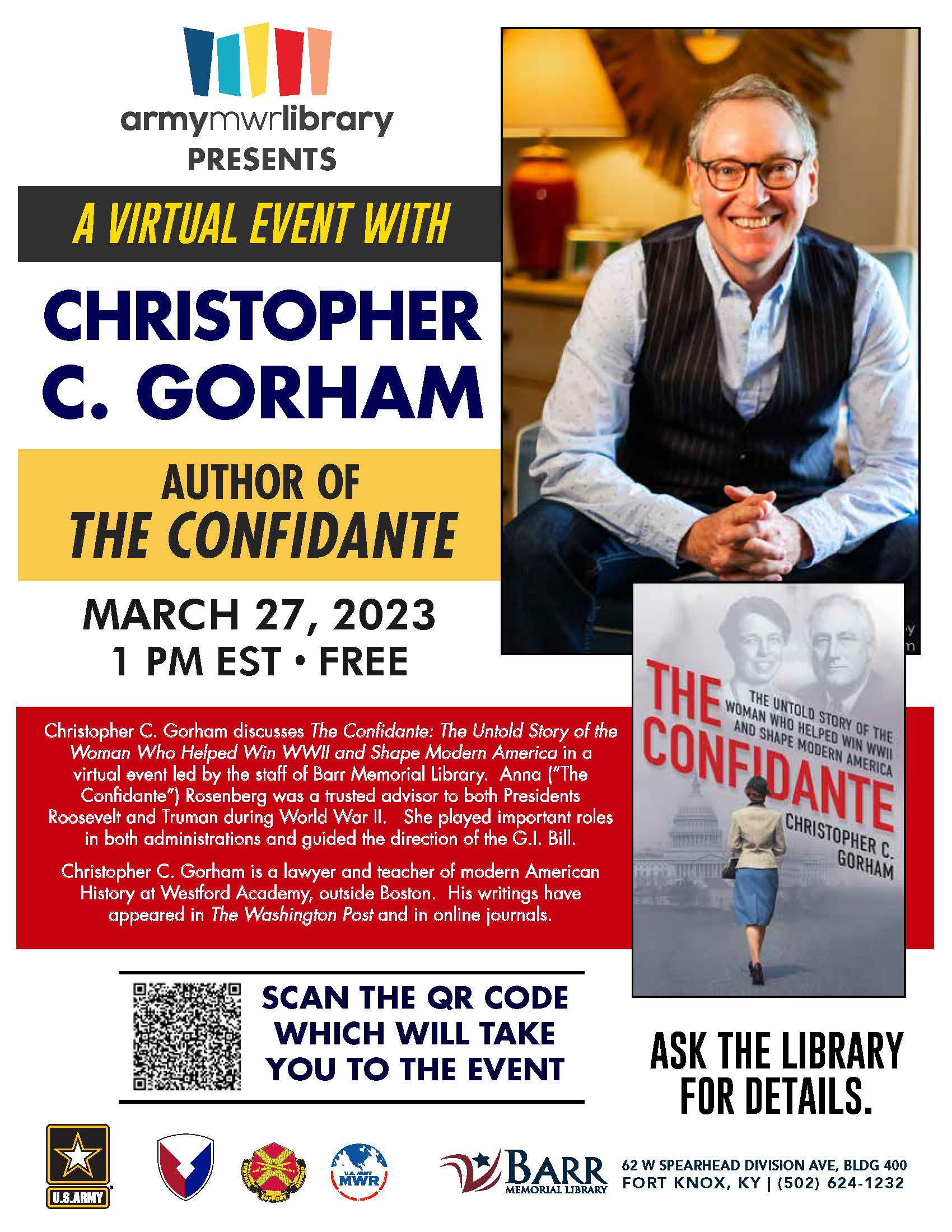 Author Event Military Libraries Community