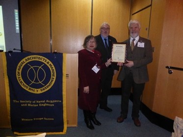 Certificate of Appreciation David Dobson - Support