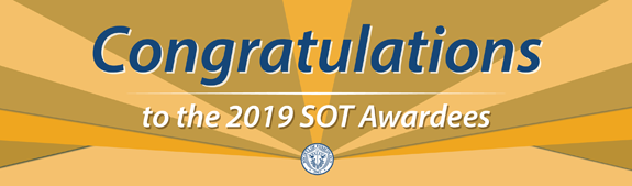Congratulations to the 2019 Award Recipients