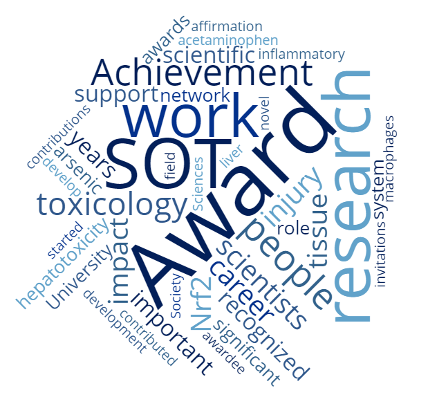 Achievement Award word cloud.png