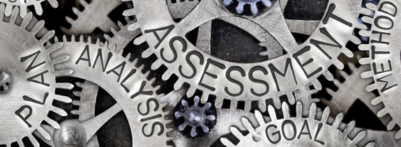 Image of gears with words about planning