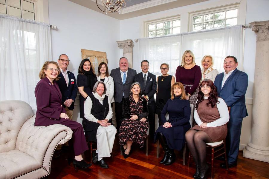 The 2026 South Shore Realtors Board of Directors, gathered indoors for a portrait