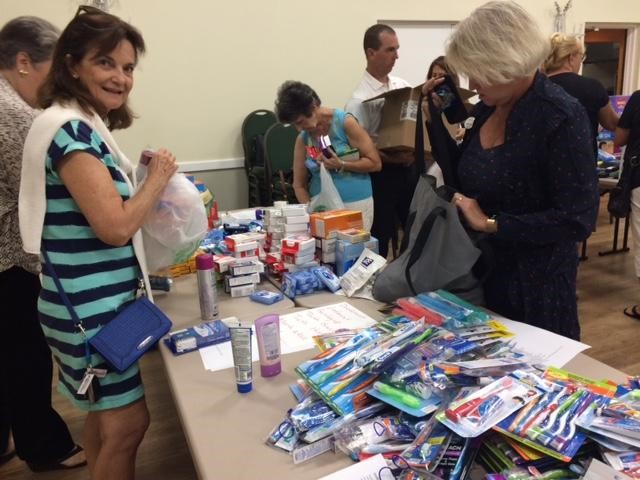 Space Coast Realtors Pack Totes for Hope