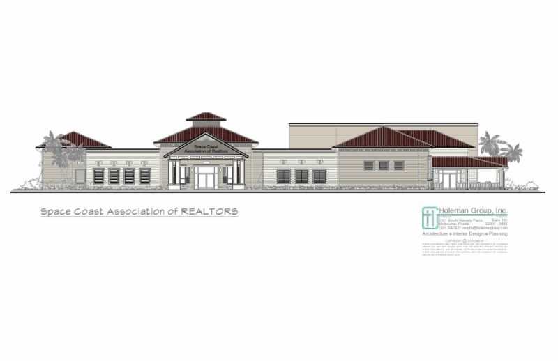 Space Coast Association of REALTORS® new building rendering