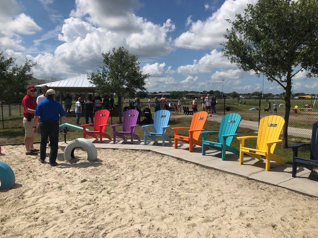 chairs at pieloch dog park