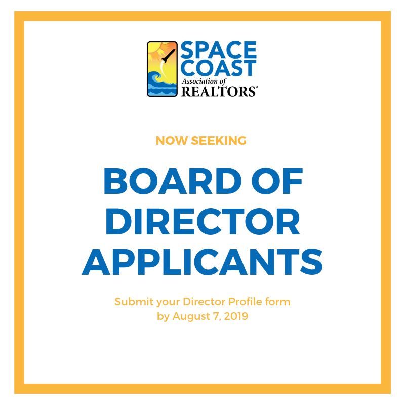 Now Seeking Board of Director Applicants