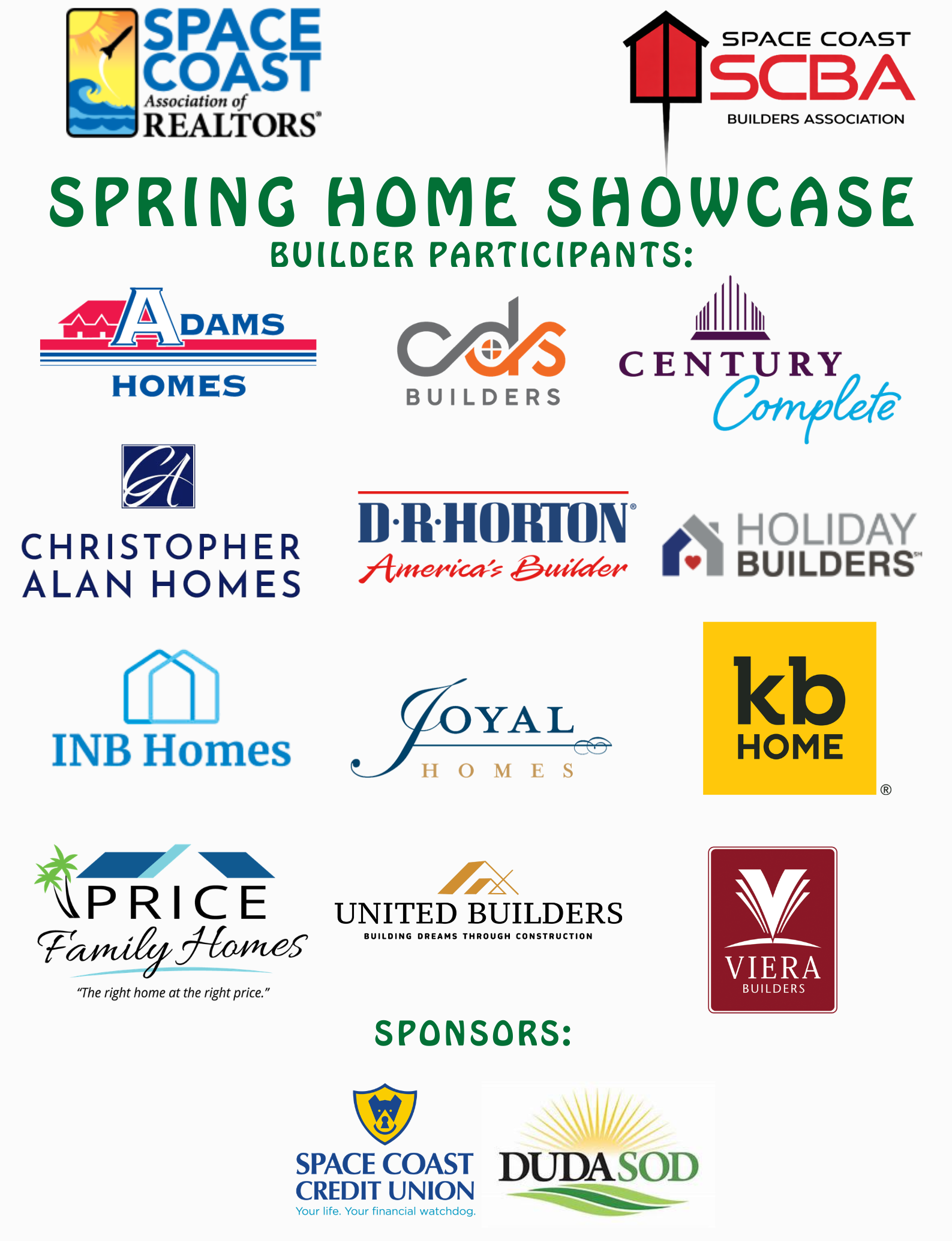 Home Showcase Builder Participant Flyer