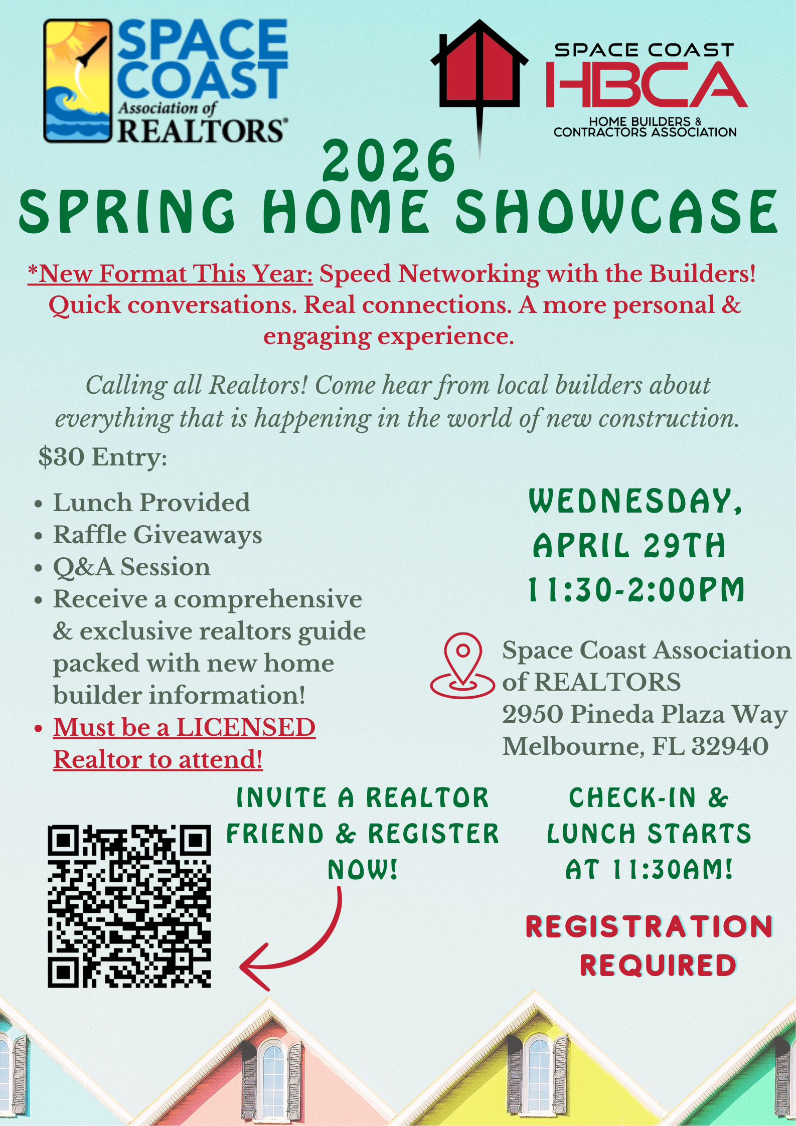 2026 Spring Home Showcase Event Flyer