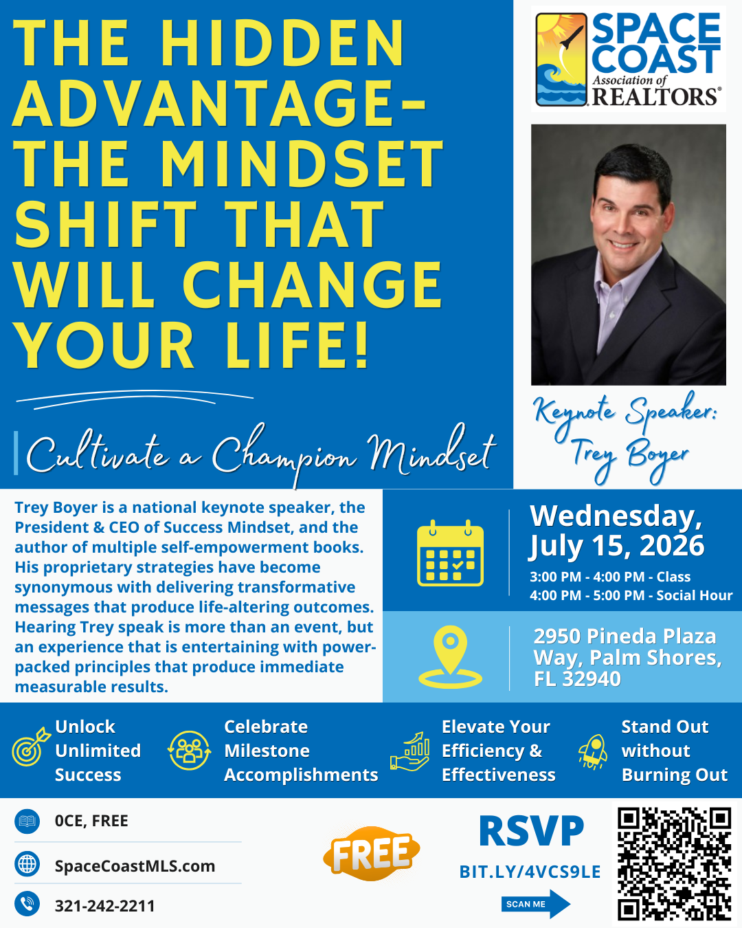 The Hidden Advantage - The Ultimate Formula for Success - Class Flyer
