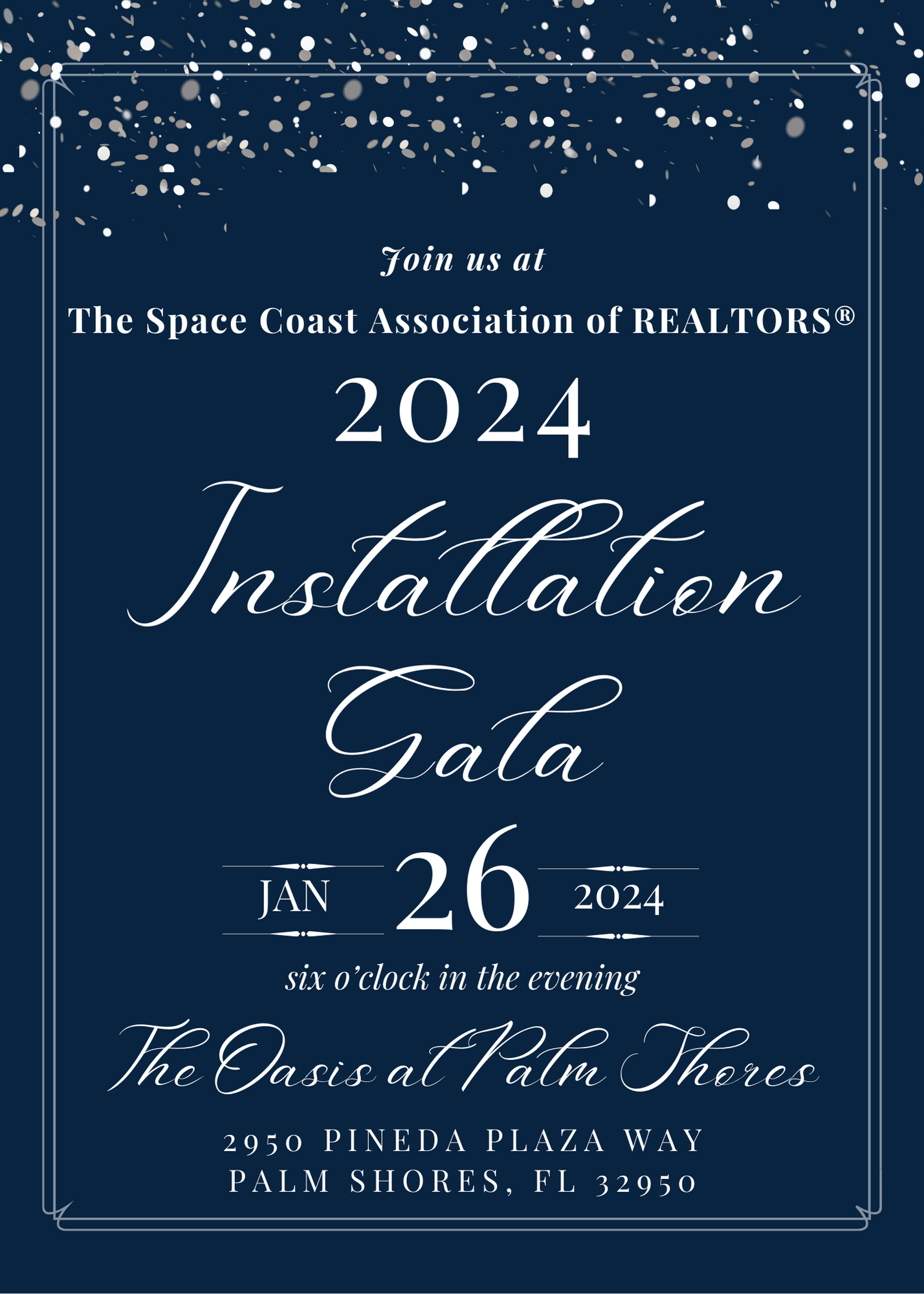 Gala invitation