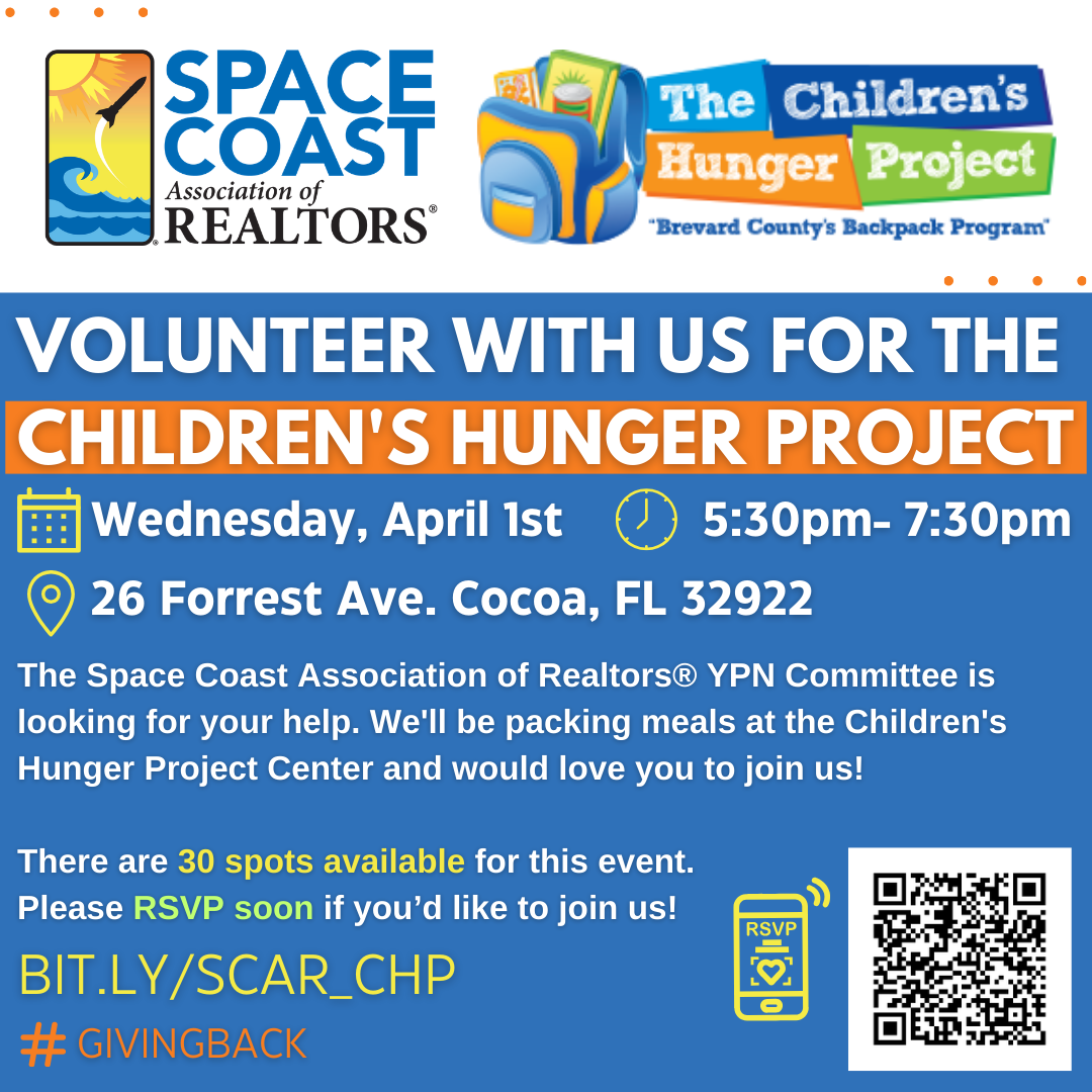 Children's hunger project event flyer