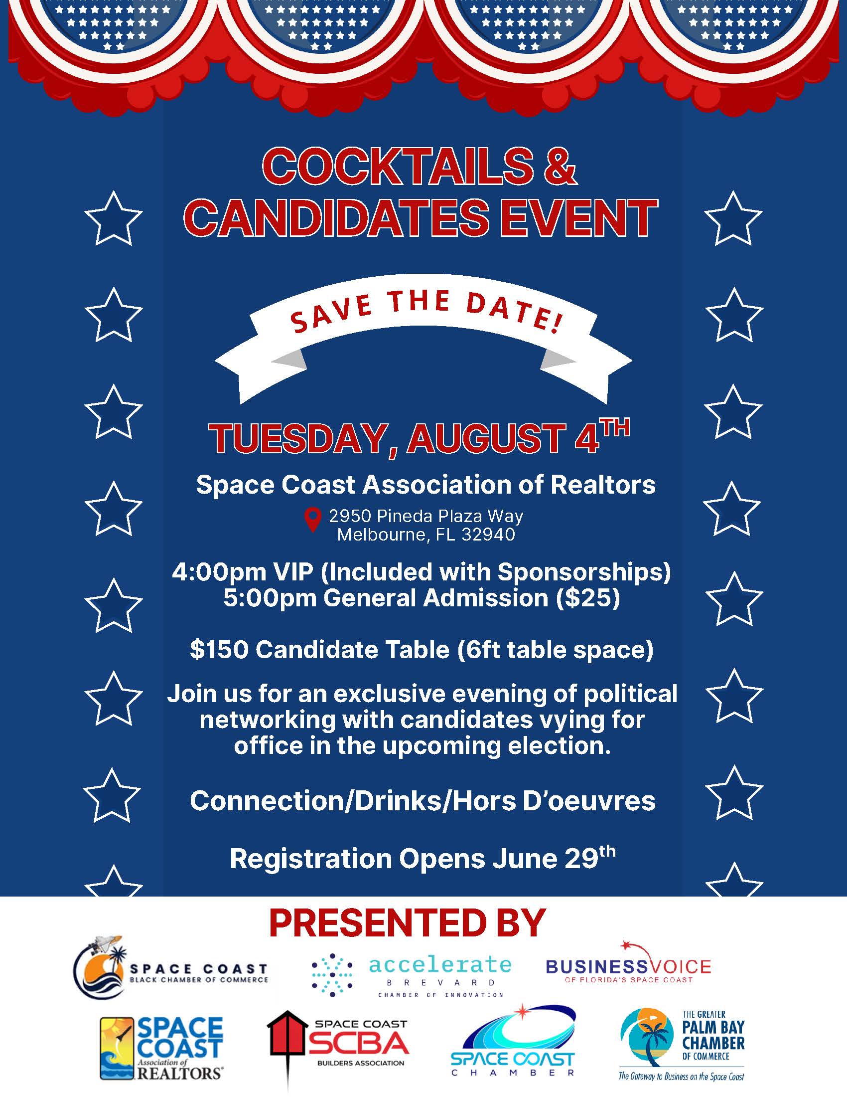 Candidate Event Flyer
