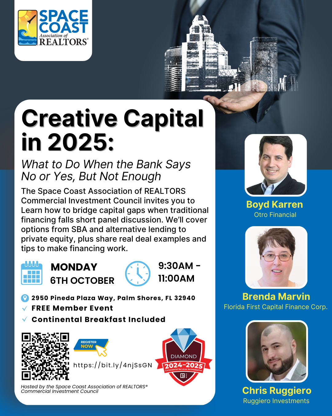 Capital Gains Event Flyer