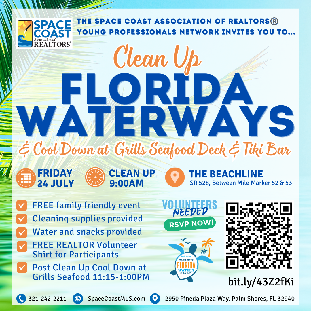 Waterway Clean up event graphic