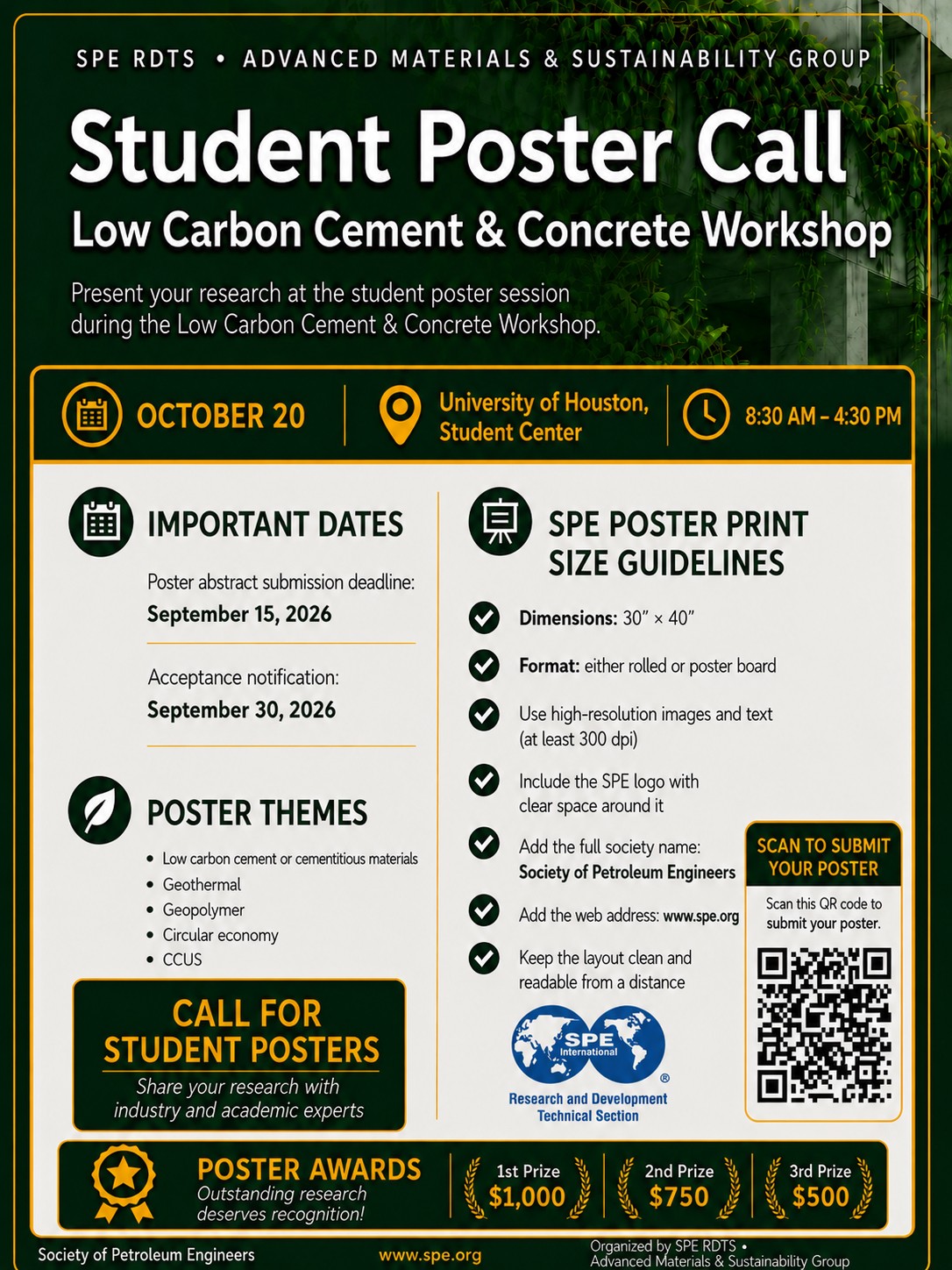 Student Poster Call - enlarged