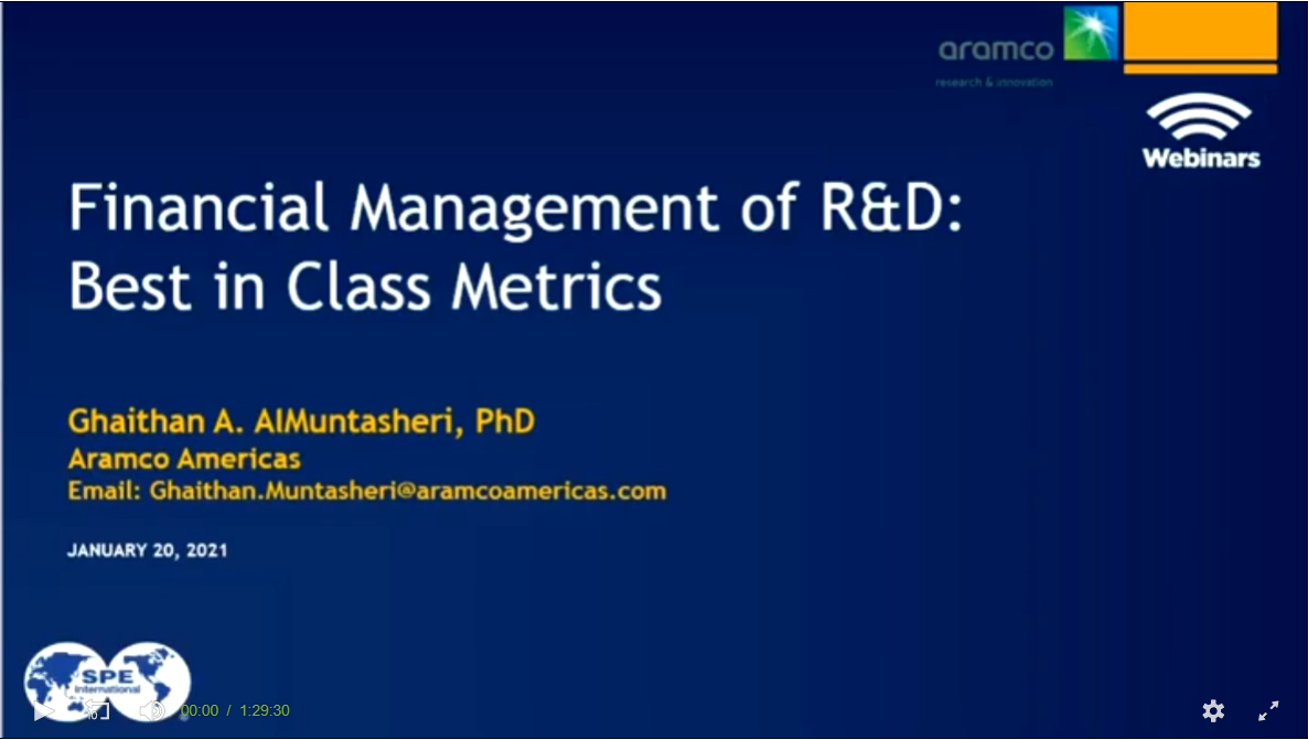 Financial Management of R&D Best in Class Metrics webinar thumbnail